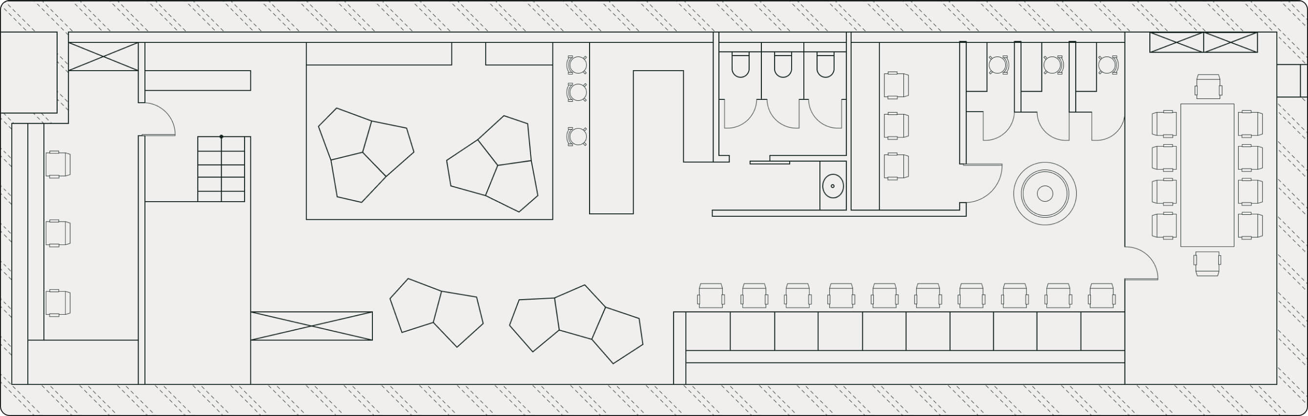 Dvor4Work workspace interior concept